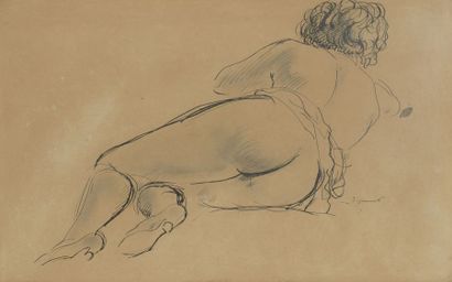 André DIGNIMONT (1891- 1965) Naked woman...