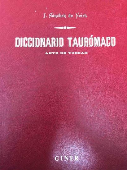 null SANCHEZ DE NEIRA J. El toreo, gran diccionario tauromaquico, Arte de torear.

Giner,...