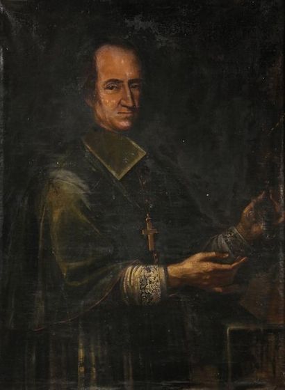 ÉCOLE FRANÇAISE de la fin du XVIIe siècle 
Portrait of Francois de Picquet (1626-1685),...