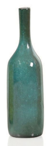 Jacques (1926-2008) et Dani (1933-2010) RUELLAND Petit vase bouteille soliflore en...