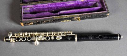 null Flûte traversière piccolo de GODFROY Aîné, seconde moitié du XIXe siècle, système...