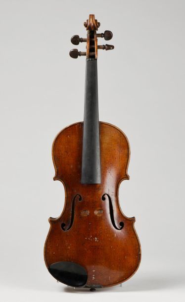 null Violon allemand portant l'étiquette de Thomas BALESTRIERI 1772, fait vers 1900...