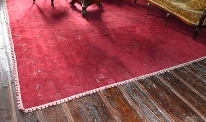 null Grand tapis rouge de 4m x 4m environ
En l'état