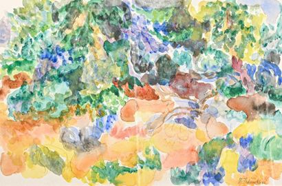 null TODOROVITCH

Landscape

Watercolour on pencil line

Signed and dated

30 x 47...
