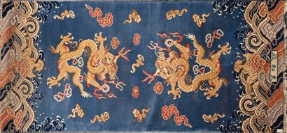 null CHINA


Woollen carpet decorated with dragons in clouds competing for the sacred...