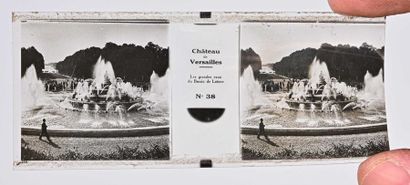 null Monumental set of more than 1300 positive and negative stereoscopic plates,
c....