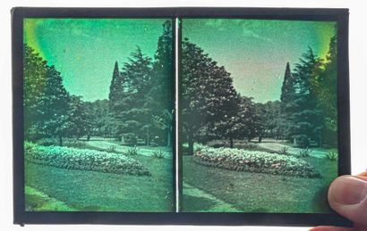null 44 vues sur verre en couleurs la plupart autochromes, 1915-1935
Vues monos et...