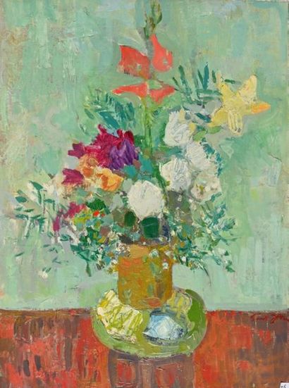 null Marcel SAINT-JEAN (1914-1994)
Le grand bouquet, 1971
Huile sur toile, signée...