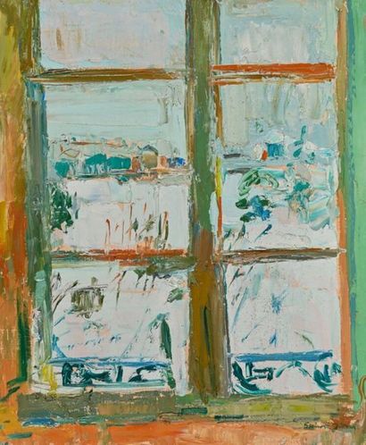 null Marcel SAINT-JEAN (1914-1994)
La fenêtre
Huile sur toile, signée en bas à droite
H....