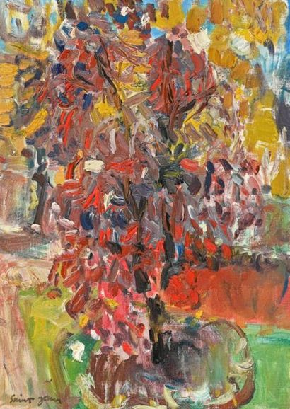null Marcel SAINT-JEAN (1914-1994)
Le petit arbre
Huile sur toile, signée en bas...