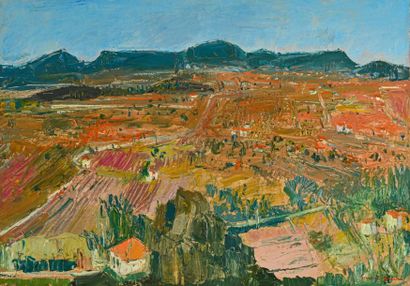 null Marcel SAINT-JEAN (1914-1994)
Paysage en Provence
Huile sur toile, signée en...