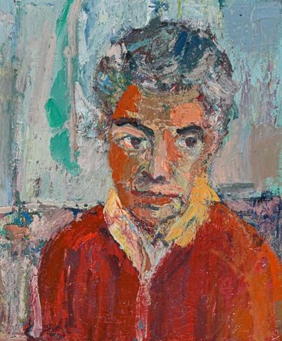 null Marcel SAINT-JEAN (1914-1994)
Autoportrait, 1982
Huile sur toile, signée, titrée...