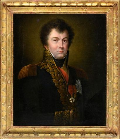 null Ecole FRANCAISE XIXe siècle
Portrait du général Antoine François, comte d'Andréossy...