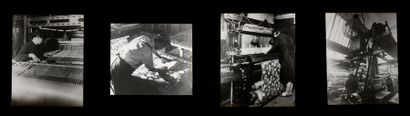 null DUCHARNE 

Boîte de plaques de verre de projection, vers 1910-1920, conservée...