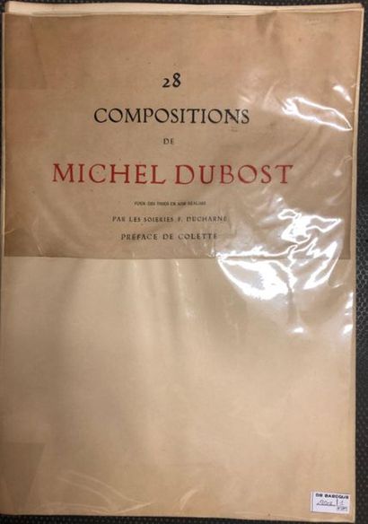 null DUCHARNE,

28 Compositions de Michel Dubost pour des tissus réalisées par les...