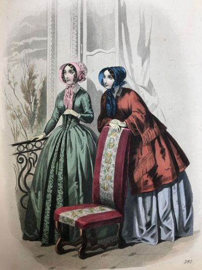 null Les Modes Parisiennes illustrées, journal de la bonne compagnie, 1848-1858,...