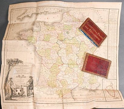 null [CARTE] Carte de la France divisée en départements et districts, 1790
Eau-forte....
