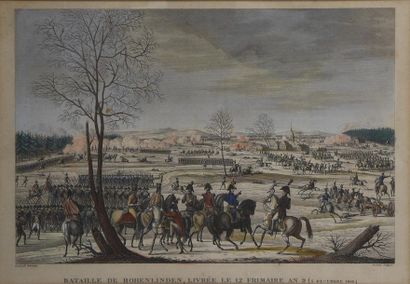 null Edmé BOVINET (1767-1832)
Batailles napoléoniennes d'après Jacques François Joseph...