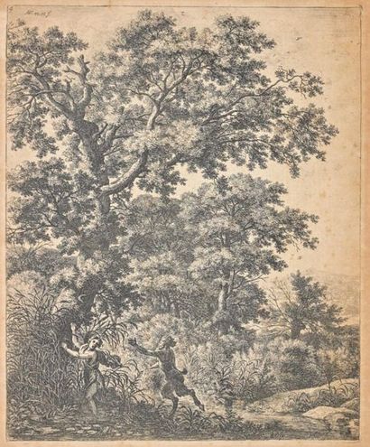 null Anthonie WATERLO (1609/10-1690)
Paysages à de sujets mythologiques
Eaux-fortes....