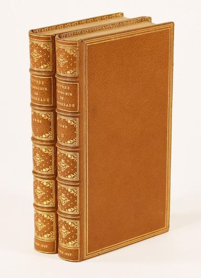 null BENSSERADE (Isaac de). The works. Paris, Charles de Sercy, 1697. 2 volumes in-12...