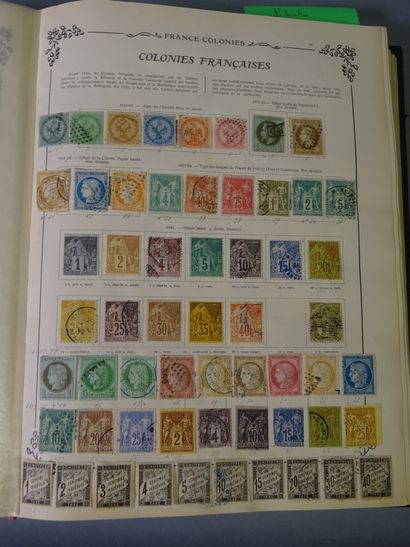 null Collection of World stamps where Europe is well represented, from the origins...