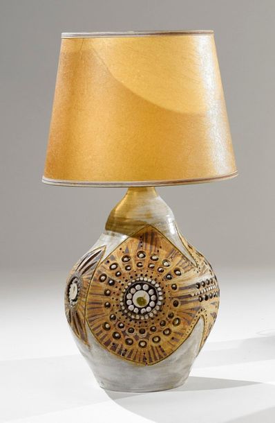 Georges PELLETIER (né en 1938)
Lampe en céramique...