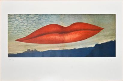 null MAN RAY (1890-1976)
A l'heure de l'observatoire - Les amoureux, 1970
Photolithographie...