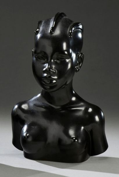 null D'après Pierre MEAUZÉ (1913-1978) Sculpteur - VILLEROY & BOCH Septfontaines...