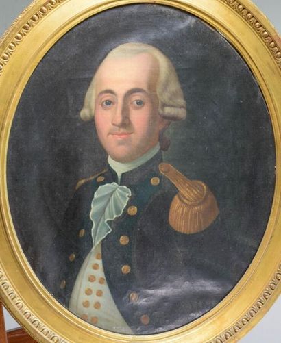 null Ecole FRANCAISE de la fin du XVIIIe siècle, COLLIER
Portrait de Jérôme Louis...