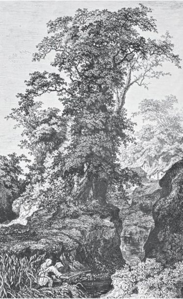 null Charles-André Malardot (1817-1879)
Landscapes circa 1845
Eaux-fortes
H. 26,5...