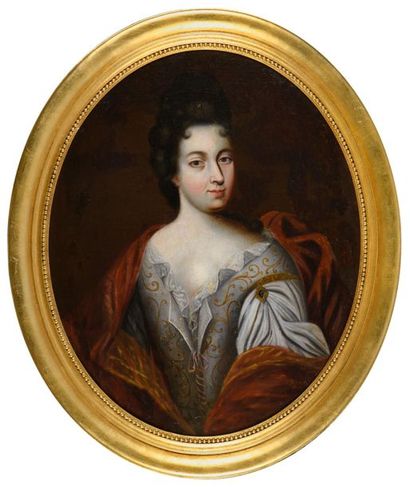 null Ecole FRANCAISE du XVIIIème siècle
Portrait de femme au corsage
Toile d'origine...