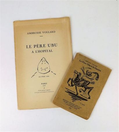 null VOLLARD (Ambrose). THE UBU FATHER IN THE WAR. Paris, Crès, 1920. In-12 brocaded,...