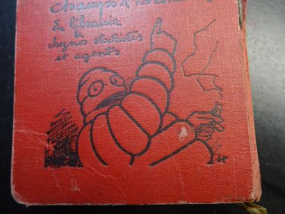 null MICHELIN 
Guide rouge France 1919 
Wear and tear, weaknesses in bookbinding

***...