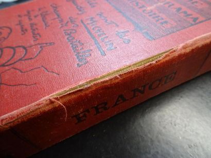 null MICHELIN 
Guide rouge France 1919 
Wear and tear, weaknesses in bookbinding

***...