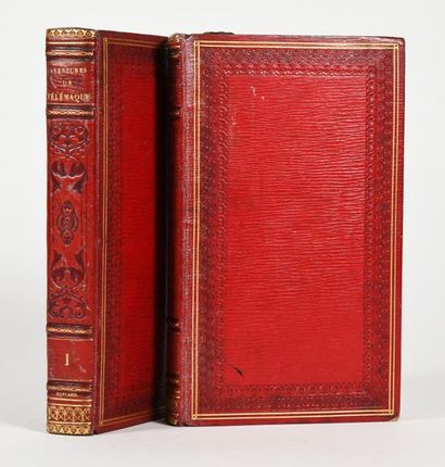 null FENELON. The adventures of Telemachus. Paris, Dentu, 1807. 2 volumes in-12,...