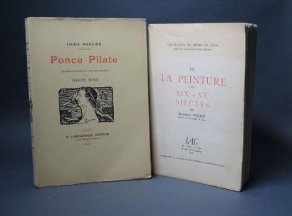 null THANK YOU (Louis). Ponce Pilate.
Lyon, H. Lardanchet, 1910
1 vol in-4, paperback,...