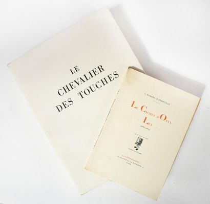 null BARBEY D'AUREVILLY (Jules). Le Cachet d'onyx. Léa. Paris, La Connaissance, 1919....