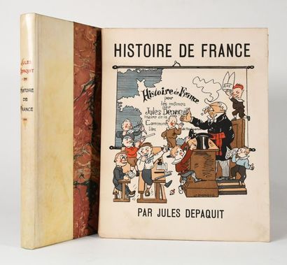 null DEPAQUIT (J.). History of France, told by Jules Depaquit and illustrated by...