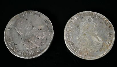 null MALTE
Emmanuel de Rohan, 2 scudi 1796, KM 343, argent TB, lot de 2 monnaies...