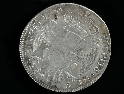 null MALTE
Emmanuel de Rohan, 30 tari 1790, KM 327, argent, TTB