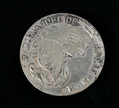null MALTE
Emmanuel de Rohan, 30 tari 1781, KM 327, argent, TTB