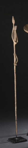 null Dogon ritual iron, Mali 

Beautiful copy with minimalist and long lines placed...