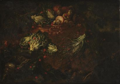null Attribué à Felice BOSELLI ( 1651 - 1732)

Champignons et légumes dans une marmite...