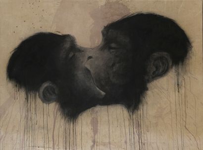 null Christophe BONACORSI, born in 1953

Kissing monkeys

Acrylic on canvas, signed...