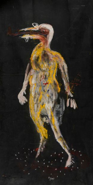 null Pierre SEGOH, born in 1980 - Togo

The loner, the flayed

Acrylic on canvas

H....