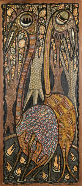 null Emmanuel EMVIC - Nigeria

Rainbow Goddess, 2003-2006

Mixed media on wood panel,...