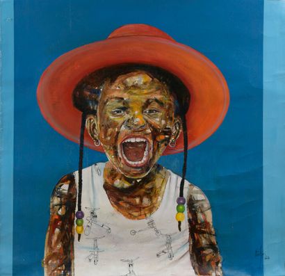 null Wess ITSHIRI TATA - Democratic Republic of Congo

Boya, come !

Acrylic on canvas

H....