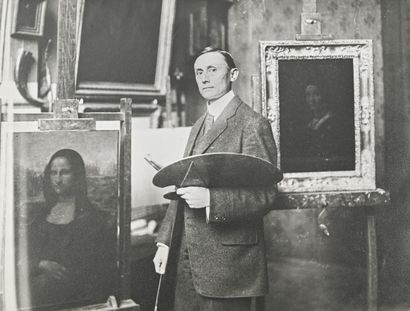 H. ROGER-VIOLLET Portrait d’Alexandre, célèbre copiste des œuvres de Léonard de VINCI,...
