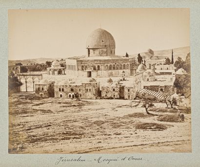 FELIX BONFILS Palestine, Syrie, c.1880

14 tirages albuminés, signés, numérotés et...