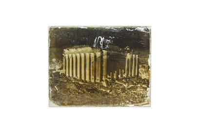 FELIX BONFILS TEMPLE DE JUPITER, SYRIE (BALBEK). 1867-1875

Négatif au collodion...